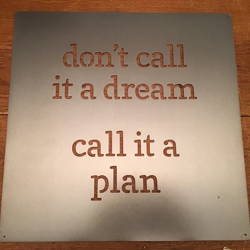 Metal Wall Sign Wall Art